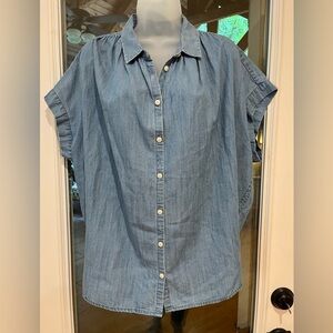 Madewell denim shirt